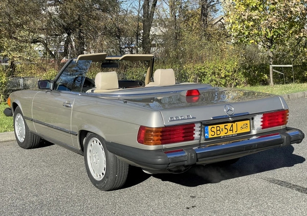 Mercedes-Benz SL cena 139000 przebieg: 90000, rok produkcji 1987 z Luboń małe 781